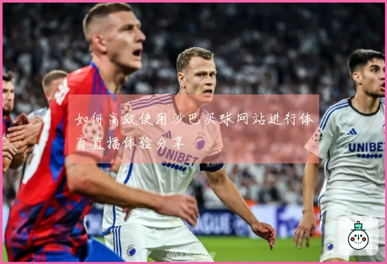 如何高效使用沙巴买球网站进行体育直播体验分享