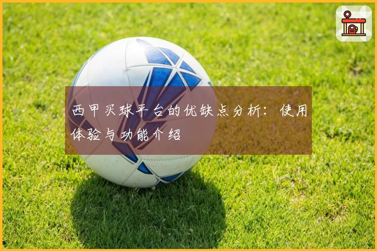 西甲买球平台的优缺点分析：使用体验与功能介绍